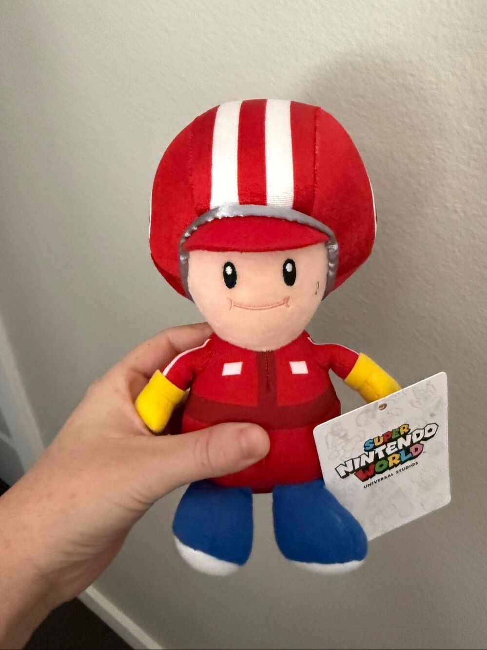 Universal Studios Nintendo World Pit Crew Toad Plush New Epic Universe